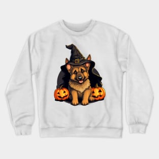 Halloween German Shepherd Dog #2 Crewneck Sweatshirt